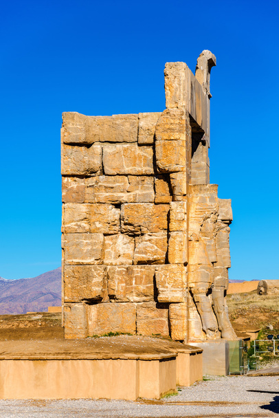 Details of the Gate of All Nations in Persepolis - Iran - Photo, Image