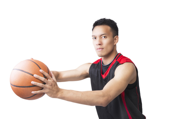 asiatischer Basketballspieler - Foto, Bild