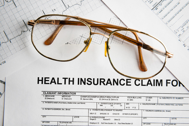 Health insurance form - Foto, afbeelding