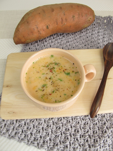 Sweet potato soup - Photo, Image
