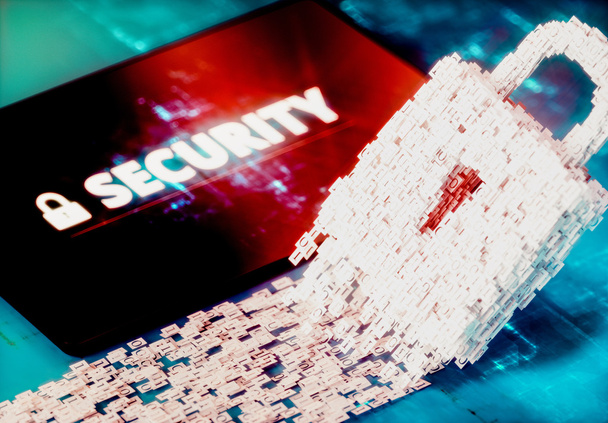 Cyberspace security concept - Photo, Image
