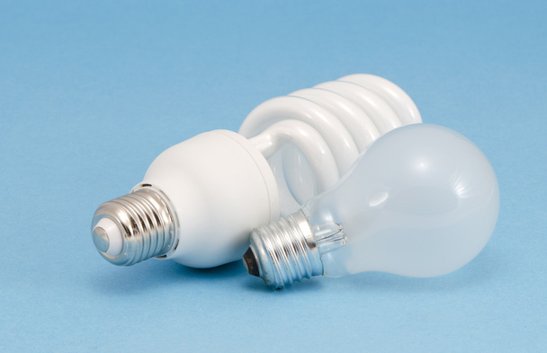Novel fluorescent lights incandescent heat bulb - Photo, Image