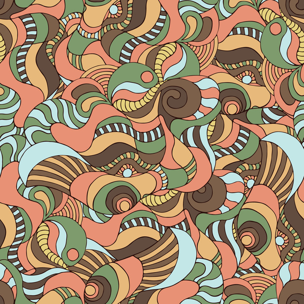 Vector illustration of colorful abstract seamless pattern. - Vektor, Bild