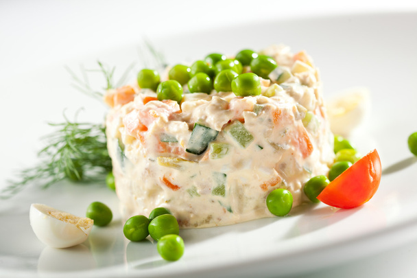 Chicken and Egg Salad - Foto, afbeelding