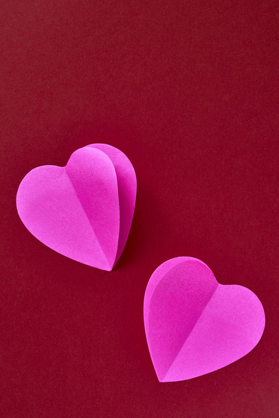 Two paper heart - Photo, Image