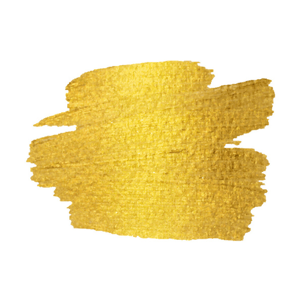 Gold Texture. Brush stroke vector design element. - Vector, Image