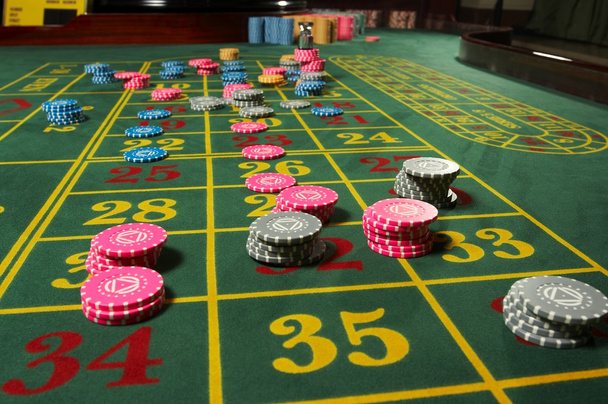 Roulette casino - Valokuva, kuva