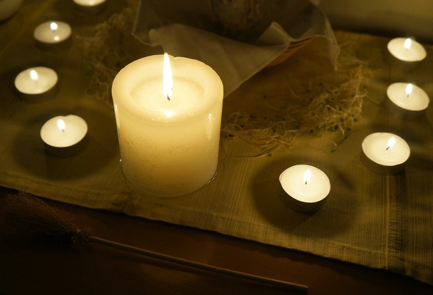 Candles on the altar - Photo, Image