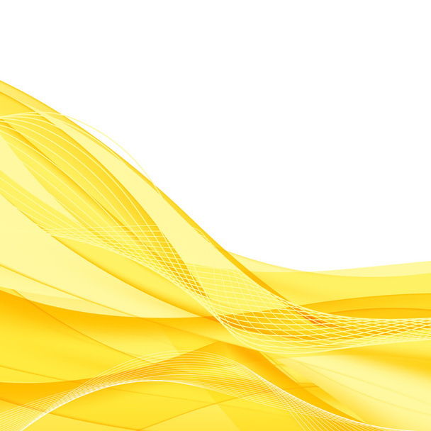 Абстрактні жовті хвилі концепція потоку даних. Векторні ілюстрації
 - Вектор, зображення