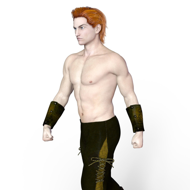 3D CG rendering of a young man - Foto, Imagen