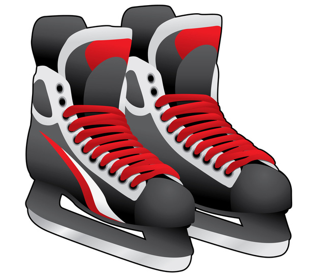 Ice Skates Pair - Vector, Image