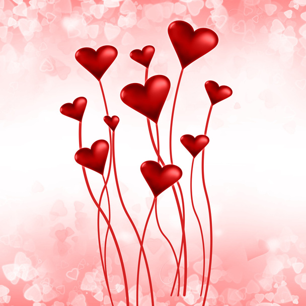 Valentines day abstract background - Foto, Bild
