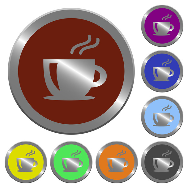 Boutons couleur cappuccino
 - Vecteur, image