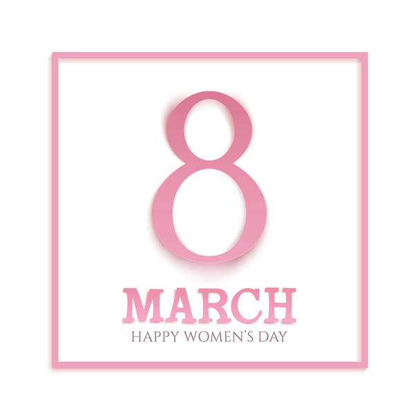 8 de março Dia Internacional da Mulher
. - Vetor, Imagem