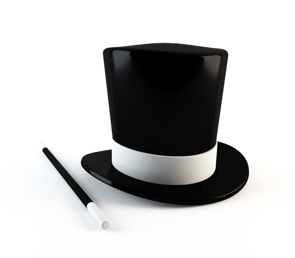 Magician hat - Φωτογραφία, εικόνα