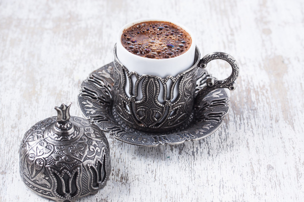 A cup of Turkish coffee - 写真・画像