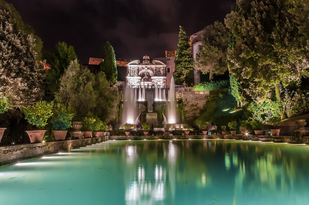Fountain in the garden of the villa d Este - Photo, Image