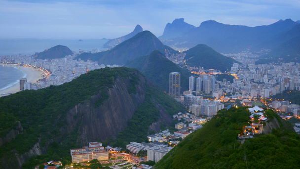 Panning shot of Rio de Janeiro, Brazil - Footage, Video