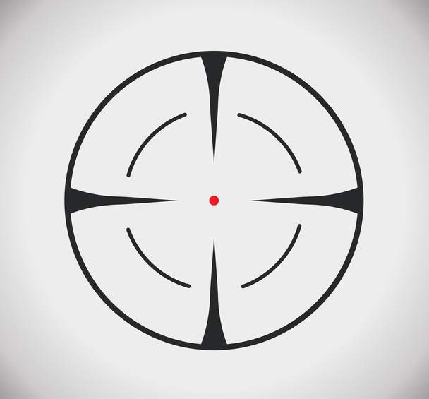 Crosshair, retícula, visor, gráficos objetivo
 - Vector, Imagen