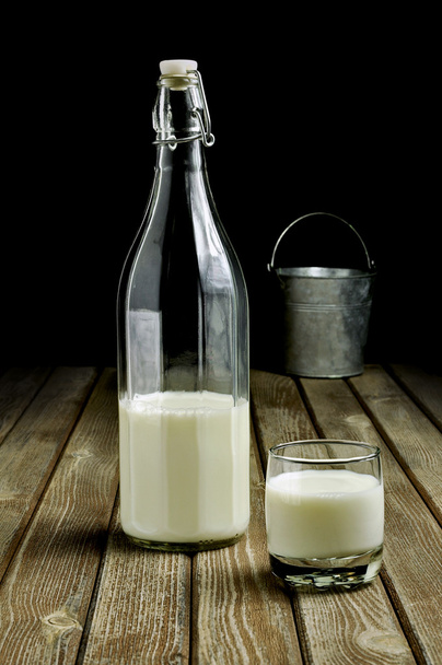 Milk composition - Фото, зображення