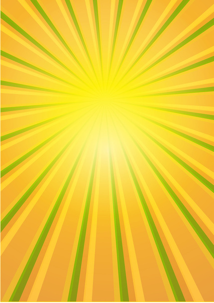 Illustration of background with Sunburst - Photo, Image