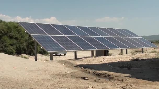 Sluneční baterie systém v Turkey2 - Záběry, video