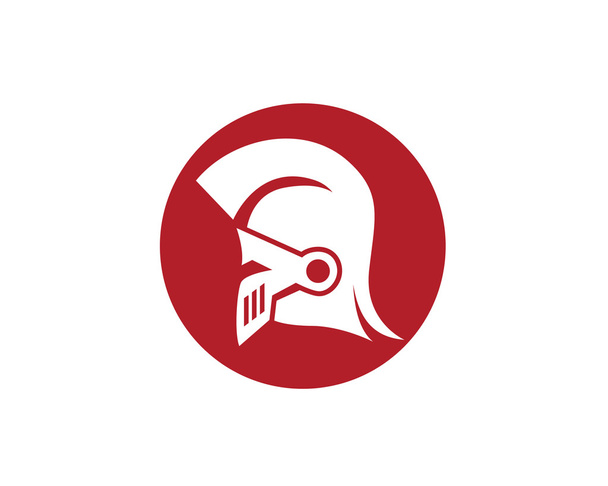 グラディエーターのロゴのテンプレート - ベクター画像