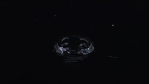 water drops rippling - Footage, Video
