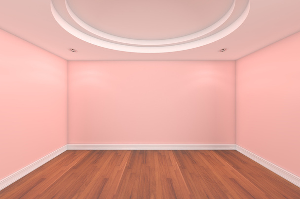 Habitación vacía pared rosa
 - Foto, Imagen