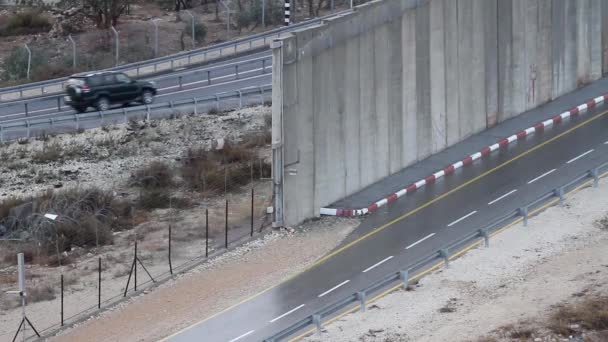 North Jerusalem Security wall - Footage, Video