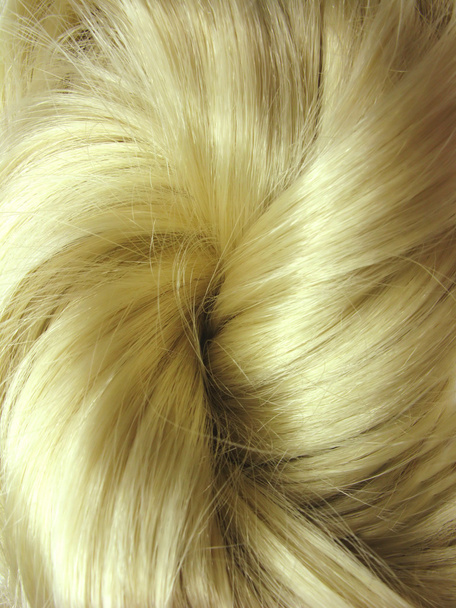 Blond hair texture abstract background - Photo, Image