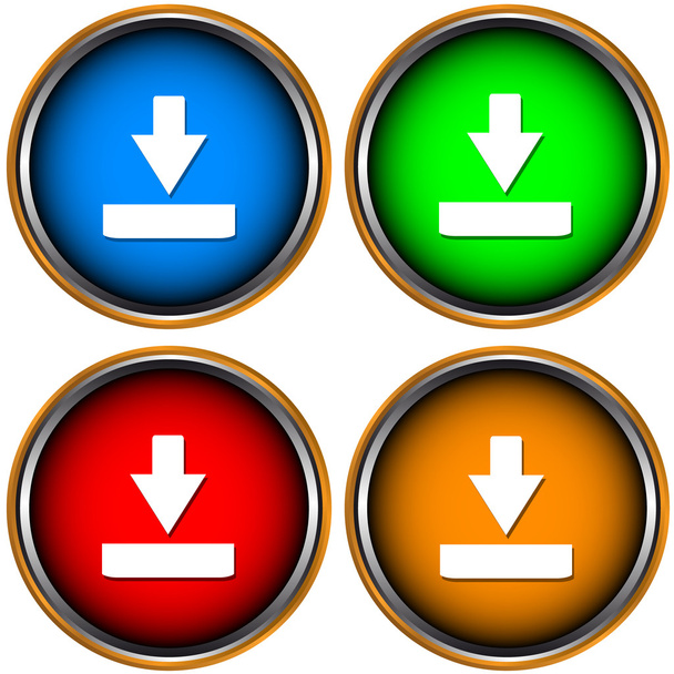 Four web icons - Vector, imagen