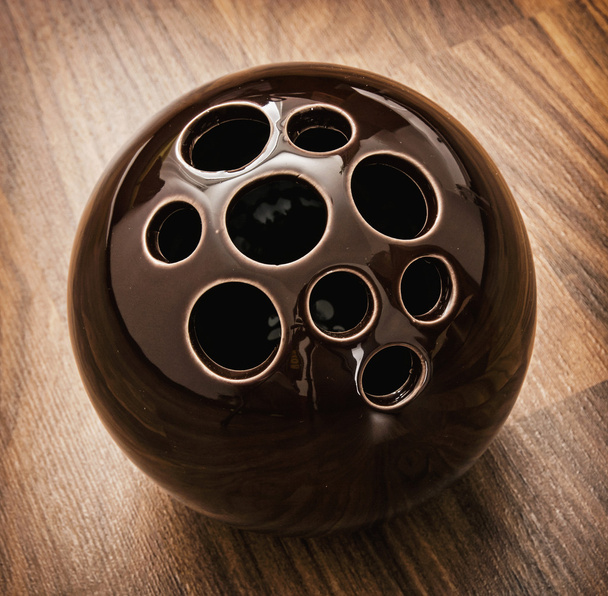 Ceramic decorative ball with holes - Photo, Image