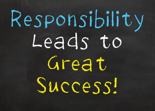 La responsabilité mène au succès
 - Photo, image