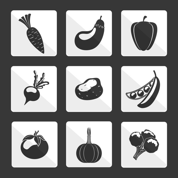 Icon дизайн овочі
 - Вектор, зображення