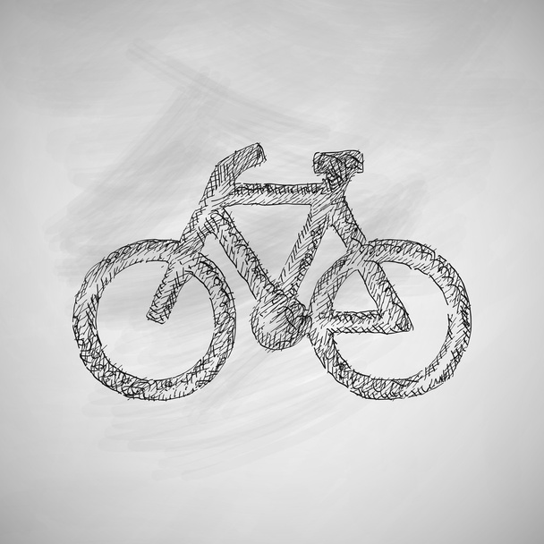 иконка с велосипедом
 - Вектор,изображение