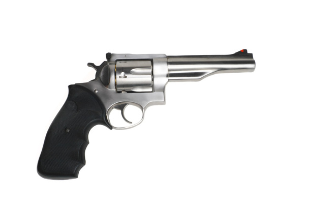 44 magnum pisztolyt Revolver elszigetelt - Fotó, kép