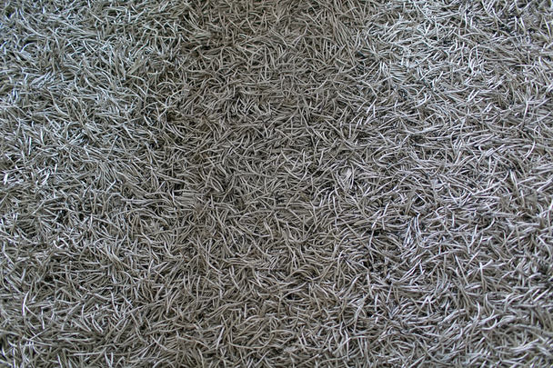 Gyönyörű shaggy szőnyeg, modern design - Fotó, kép