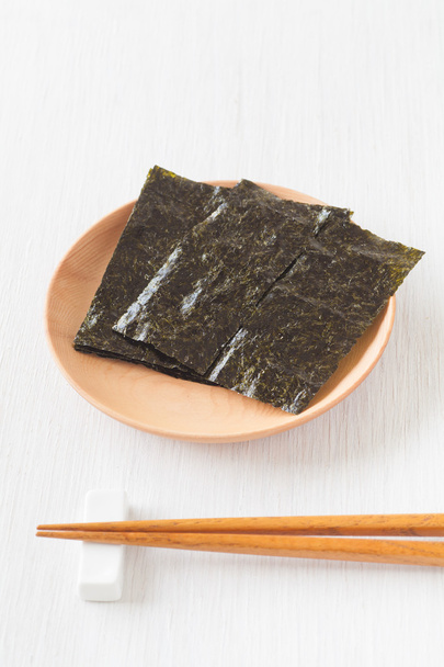 Nori , Japanese edible seaweed - Photo, Image