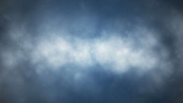Uitgezonden wolken vliegen door, blauw, hemel, loop bare, HD - Video