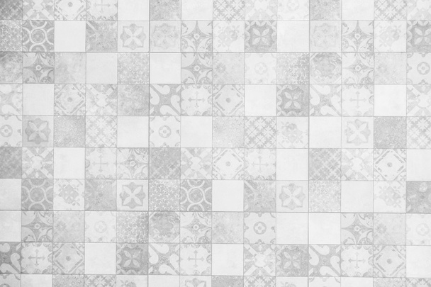 Texturas de pared de baldosas grises y blancas
 - Foto, imagen
