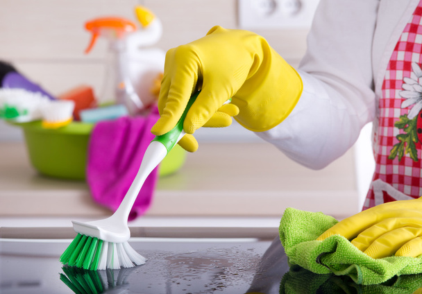 Küchenkonzept reinigen - Foto, Bild