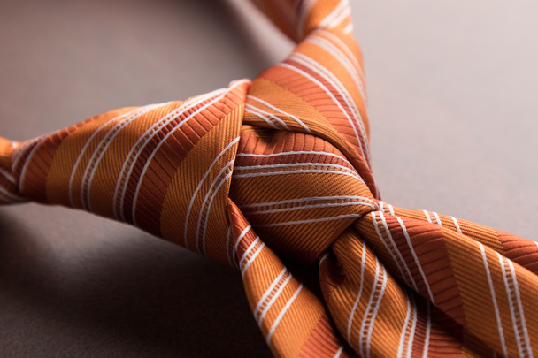  orange necktie knot  - Photo, Image