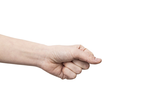 isolated hand fist - Photo, Image