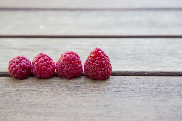 ripe raspberry fruits - Photo, Image