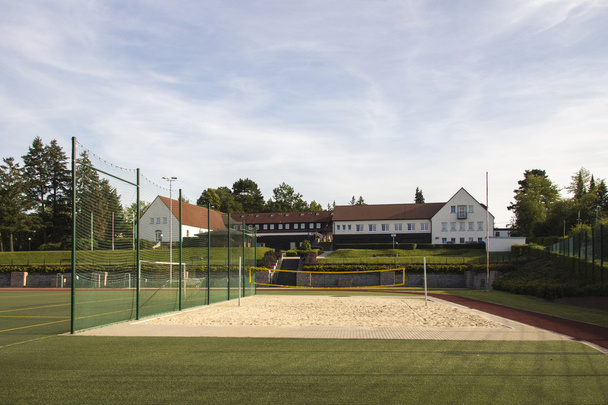 Επιφ/κή του το Sportschule σε Werdau, Γερμανία, 2015 - Φωτογραφία, εικόνα