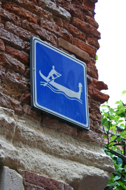 Gondole signe
 - Photo, image