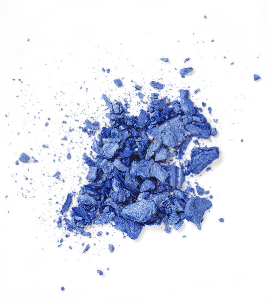 blue eyeshadow isolated - Фото, изображение