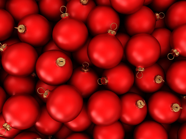 Red Christmas ball  - Foto, immagini