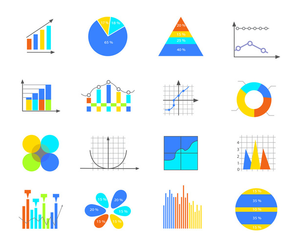 Business data elements - Vector, Image